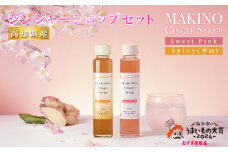 マキノ ジンジャー シロップ ギフト 詰め合わせ シロップ2種（1瓶150ml）特選仁淀川生姜・山生