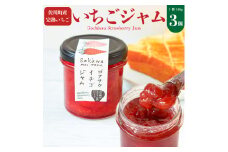 ＜いちごジャム 3個＞ 佐川町産 イチゴ 100％使用 苺 無香料 無着色 ゴチサウイチゴジャム ゴチソウ