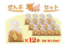 ぜんぶ芋チップセット（芋チップ×12袋）