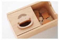 ゆすはらモグモグ（木のおもちゃ）　知育玩具 木製玩具 手作り 安全 積み木 出産祝い 幼児玩具