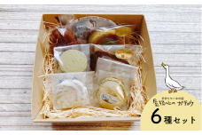 屋根の上のガチョウ特製 焼き菓子詰め合わせ 6種類  Bセット  お菓子 スイーツ 詰合せ 洋菓子 フィナンシェ 霧山茶 お茶のお菓子
