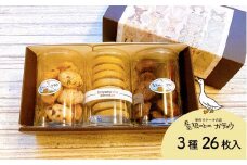屋根の上のガチョウ特製 クッキー詰め合わせセット 全3種26枚入り Cセット お菓子 スイーツ 詰合せ 洋菓子 フィナンシェ クッキー