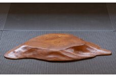 敷板 ケヤキ 約73.5×46.5cm 木製 飾り台 花台　和風 和室 床の間 華道 日本製 国産 天然木