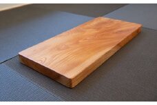敷板 けやき 約71×31cm 木製 飾り台 花台　和風 和室 床の間 華道 日本製 国産 天然木