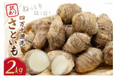 里芋 訳あり 小粒 2kg 四万十源流域栽培 [満天の星 高知県 津野町 26ac0016] さといも サトイモ