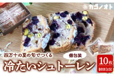 夏の旬でつくる冷たいシュトーレン【個包装】Ikg-111 ／ シュトーレン 夏 サマーシュトーレン お中元 スイーツ お菓子 ケーキ パン イベント 焼き菓子 洋菓子 ドイツ菓子 カゴノオト