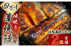 四万十地焼き 蒲焼き鰻 （2尾セット） Esg-19 国産 うなぎ 蒲焼 鰻 塩鰻 ウナギ 蒲焼 白焼 国産 鰻 ウナギ うなぎ 蒲焼き 肉厚 土用の丑の日 冷凍 小分け 四万十鰻  個包装 