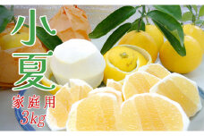 【高知県 大月町産】コーラルフルーツ農場の家庭用 小夏（3kg）