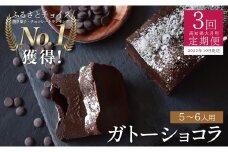 【定期便 3回】ガトーショコラ （年内にお届け）