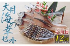 【定期便 12回】大月海の幸セット