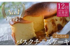 【定期便 12回】バスクチーズケーキ