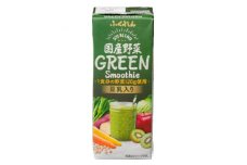 国産野菜グリーンスムージー　200ml×24本入り(福岡県)【1515073】