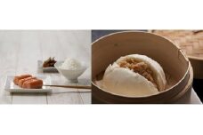 味の丸屋 天然だし 無着色 辛子明太子 切子 (350g) と 明包 (めんぱお) セット 詰合せ 豚まん