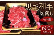 九州産 黒毛和牛 切り落し 600ｇ
