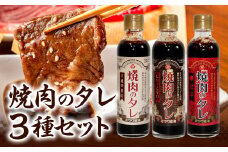 焼肉のタレ 3本セット（甘口・辛口・激辛） 250g×3本 計750g