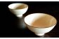 こだわりの 白磁 夫婦 茶碗 セット (桐箱付) ／ 黄彩磁 2個 天草陶石 茶碗 食器