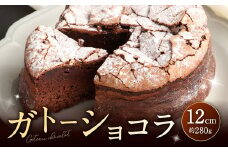 パティスリーベックのガトーショコラ 12cm (約280g)