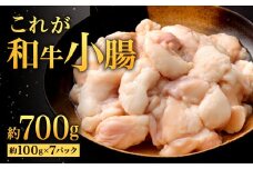これが和牛小腸 約700g (約100g×7パック)