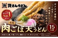 資さん肉ごぼ天うどん（15人前）うどん 資さんうどん 肉ごぼ天うどん