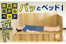 パッとベッドI 段ボールベッド ダンボールベッド 簡易ベッド 防災ベッド 紙製ベッド ベッド 段ボール ダンボール製品