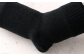 【ブラック】 【22-25cm】 履き口ゆったり設計！締め付けが苦手な方におススメ！ふわぽかソックス 3足組
