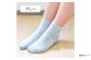 【グレー】 【22-25cm】 履き口ゆったり設計！締め付けが苦手な方におススメ！ふわぽかソックス 3足組