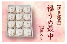 【博多銘菓】福うめ最中12個入り
