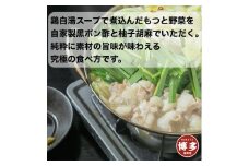 博多水炊き風もつ鍋　4～5人前