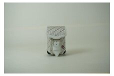 【ホワイト】博多革工房HOMMONが作ったゴルフ距離計ケース【博多織・牛革】