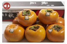 福岡県産限定オリジナル柿・秋王　約3kg(福岡市返礼品)※2024年10月中旬から2024年11月下旬にかけて順次発送