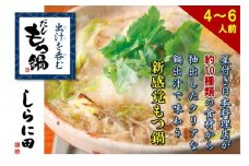 【福岡市】しらに田のだしもつ鍋（４～６人前）