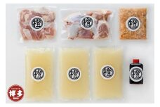 スープたっぷり 水炊きセット(骨付き&骨なし)4～5人前