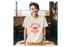 MENTAIKO HIGH SCHOOL Tシャツ（めんたいこハイスクール）Sサイズ