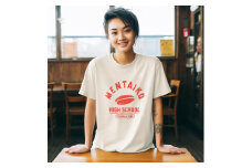 MENTAIKO HIGH SCHOOL Tシャツ（めんたいこハイスクール）XLサイズ
