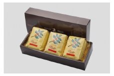 博多珈琲豆セット(3種のコーヒー豆)　200g×3種類　中挽き