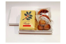 珈琲豆200g×1個と焼菓子×3個のセット【福岡市】