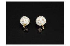 COBA＋【MADE IN FUKUOKA-CITY】しらたまピアス