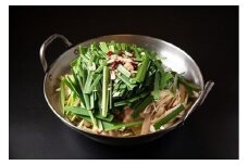 博多の名店「なごみ」の【もつ鍋（醤油味）】＋辛麹100