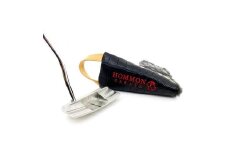 【ブラック】博多革工房HOMMONが作ったゴルフパター用ヘッドカバー【クロコダイル】