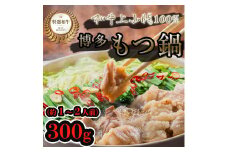 博多もつ鍋セット　醤油味（300g）