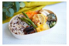 【冷凍】季節のから揚げ弁当3食セット　無添加　無農薬米　有機・特別栽培野菜　九州　福岡　国産食材