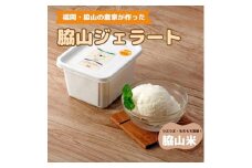 脇山ジェラート（脇山米）500ml 福岡市内製造
