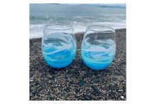 【福岡市】オーシャングラス　1個　330ml【ブルー系】