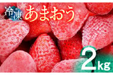 冷凍あまおう 2kg_いちご あまおう 2kg 冷凍いちご 冷凍 果物 フルーツ 楽しみ方いろいろ スイーツ ケーキ スムージー ジャム かき氷機 削り苺 冷凍保存 福岡県産 久留米市 国産 アクアファームくるめ お取り寄せ お取り寄せグルメ 送料無料_Fi205