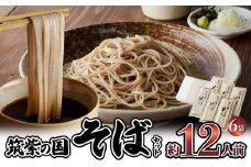 筑紫の国そばセット(6袋12人前)_筑紫の国そば セット 200g × 6袋 12人前 箱入り 国内産玄蕎麦 更科そば 歯ごたえ のどごし なめらか 乾そば 石臼挽き 丁寧 乾麺 麺類 麺 小分け 個包装 グルメ 食品 常温 ふくなが 福岡県 久留米市 九州 食品 食べ物 お取り寄せ お取り寄せグルメ 送料無料_Bu019
