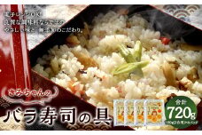 やさしい美味しさ きみちゃんのバラ寿司の具(2合用)