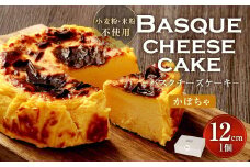 グルテンフリー！ かぼちゃ バスクチーズケーキ 12cm×1個 バスクチーズ チーズケーキ