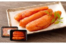 無着色 辛子明太子 3本 （300g） かねふく 明太子 めんたいこ 無着色 魚介 海鮮 冷凍