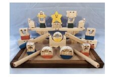 【ご自宅用】木のおもちゃ、コロポコ積木パズル(スーパー)