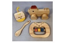 【ご自宅用】木のおもちゃ、出産祝いセットＳＹ